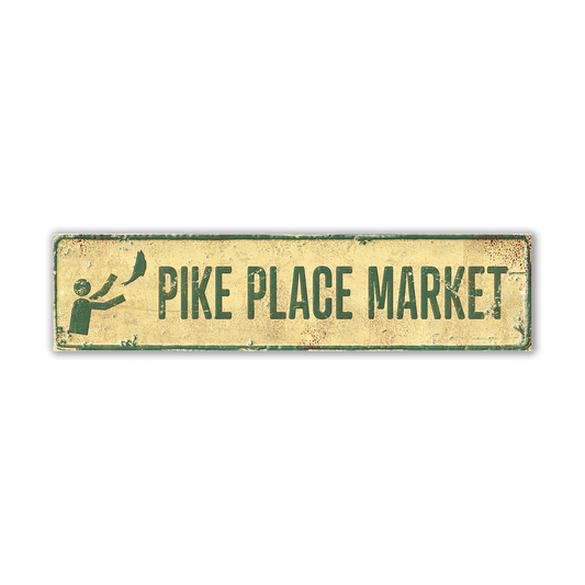 Landmark Signs: Pike Place Market - Wall Decor