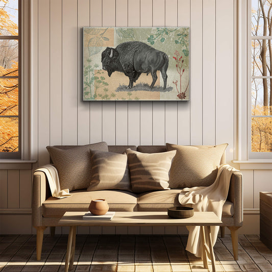 Wildwood Bison - Metal Box Art