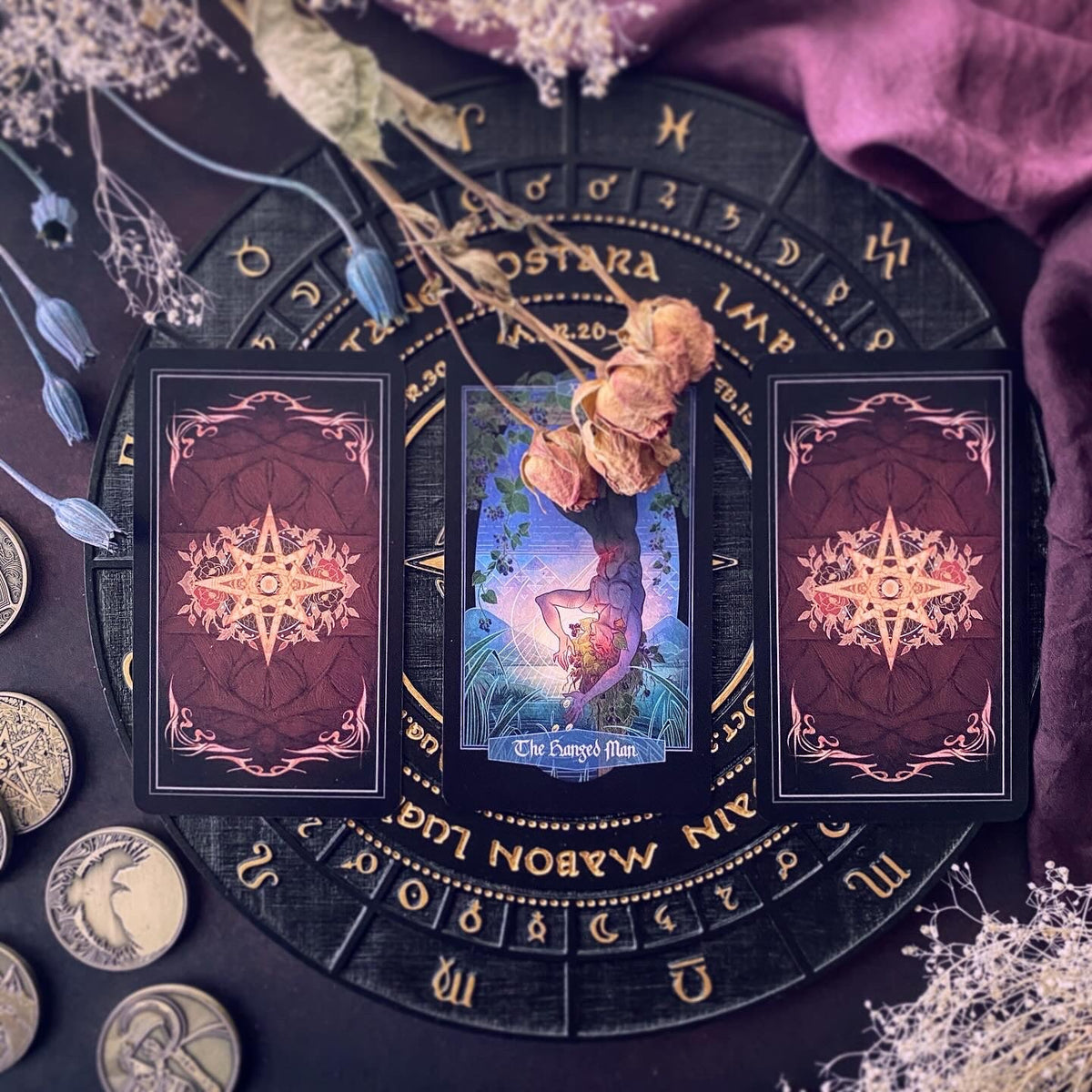 **NEW** Children of Ostara tarot card deck & book set- LIMITED GOLD EDITION