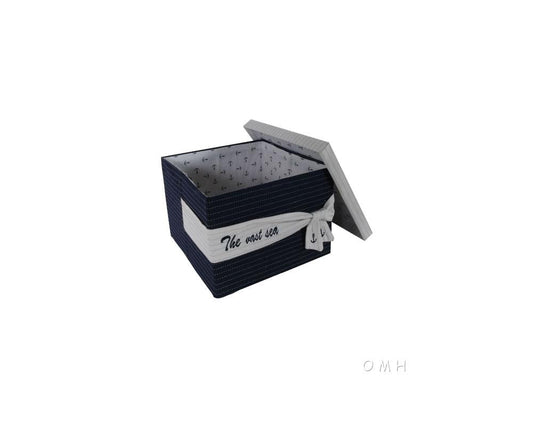Anne Home - Set of 3 Fabric Boxes With Cover