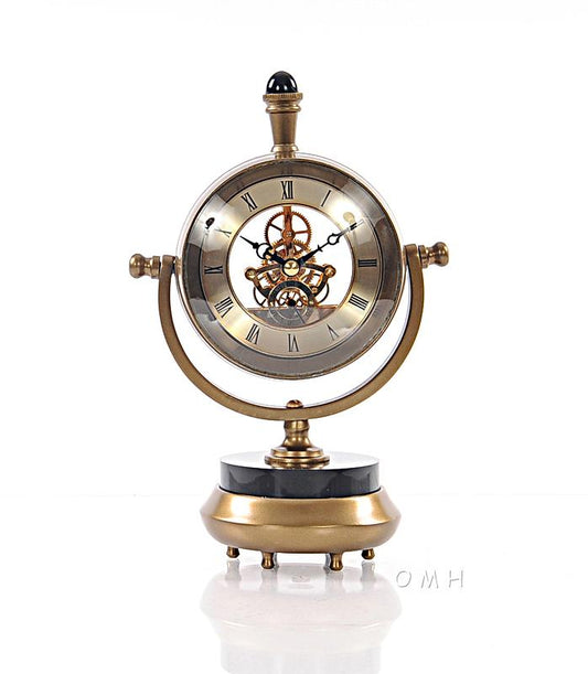 Brass Table Clock