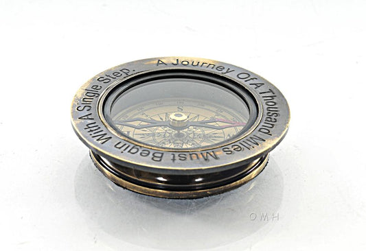 100 Year Calendar & Compass Quote Set of 2