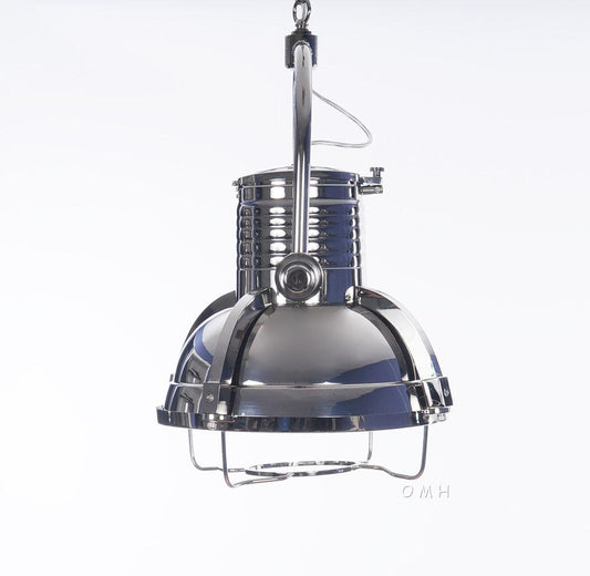 Large Steel Pendant Lamp