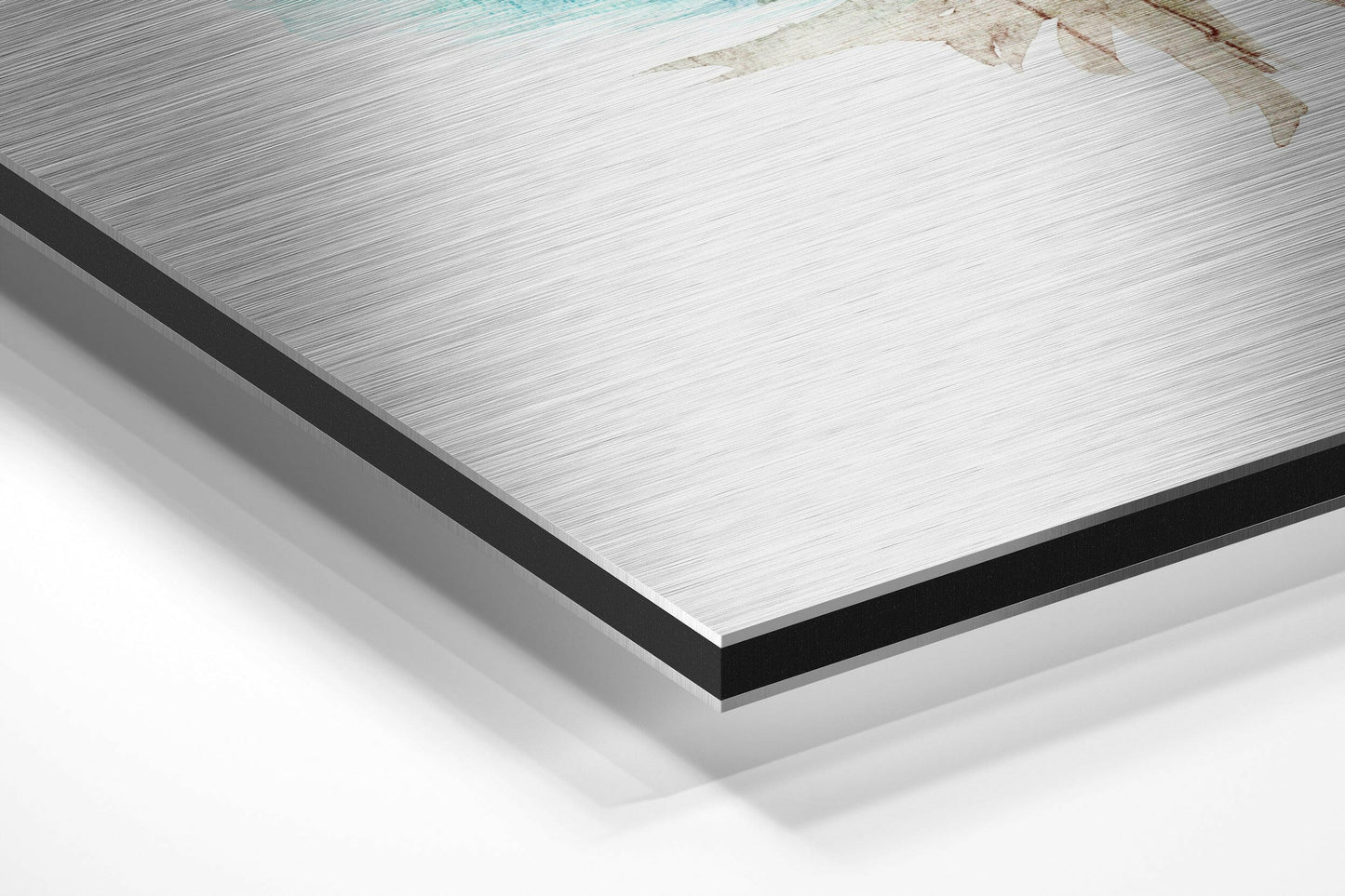 Flower Brushed Aluminium Dibond Wall Art