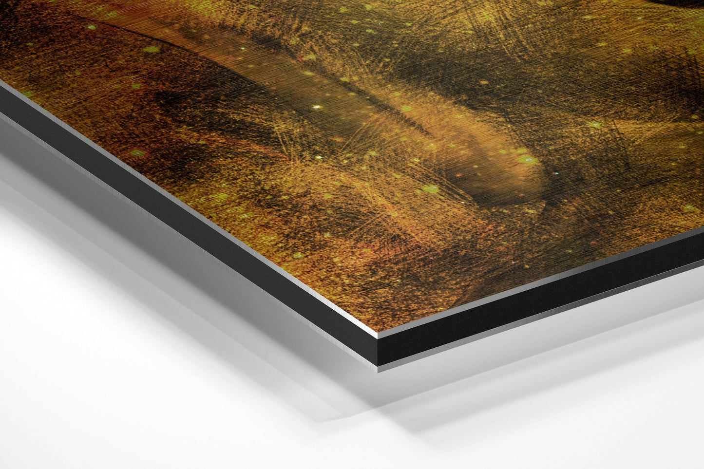 Buddha Brushed Aluminium Dibond Wall Art