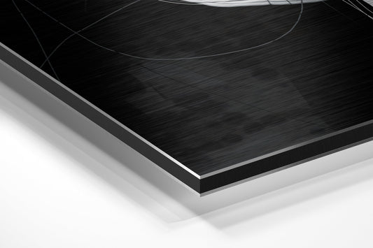 The Hole Brushed Aluminium Dibond Wall Art