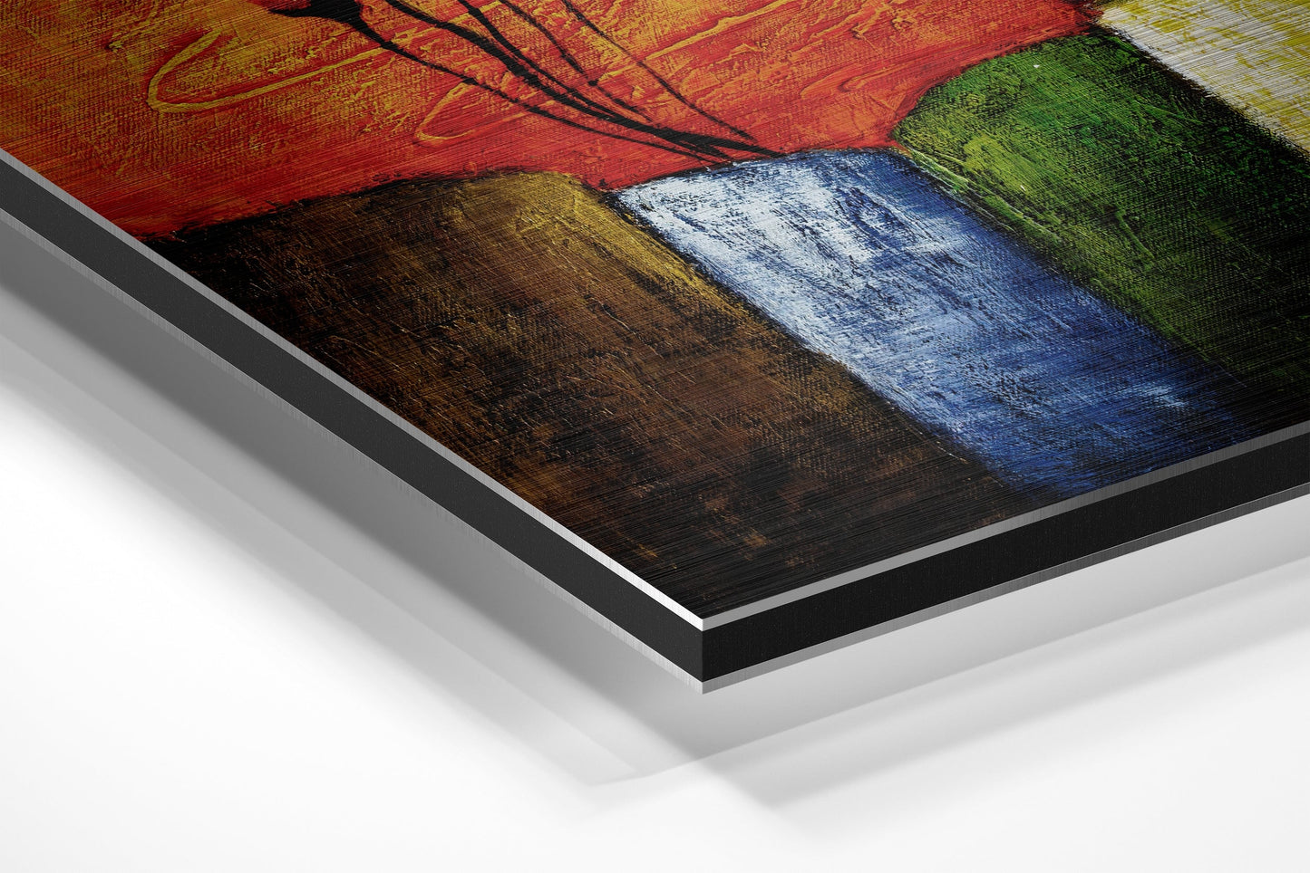 Ballerina Brushed Aluminium Dibond Wall Art
