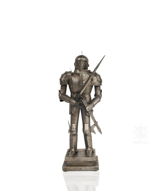 Metal Decorative Handmade Tin Medieval Armor Suit
