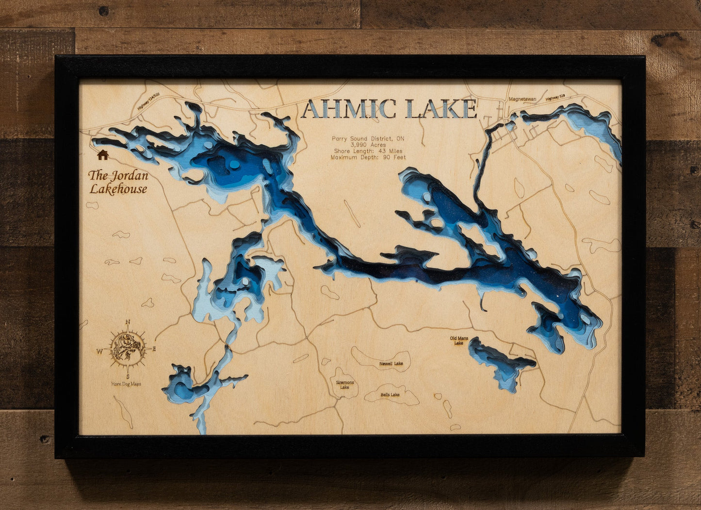 Ahmic Lake in Ontario Canada