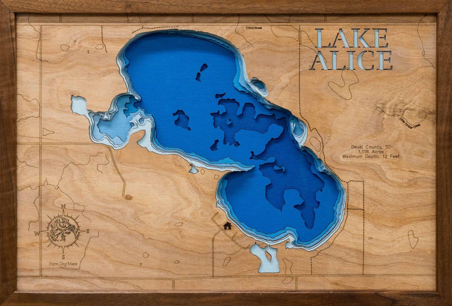 Alice Lake in Deuel County, South Dakota