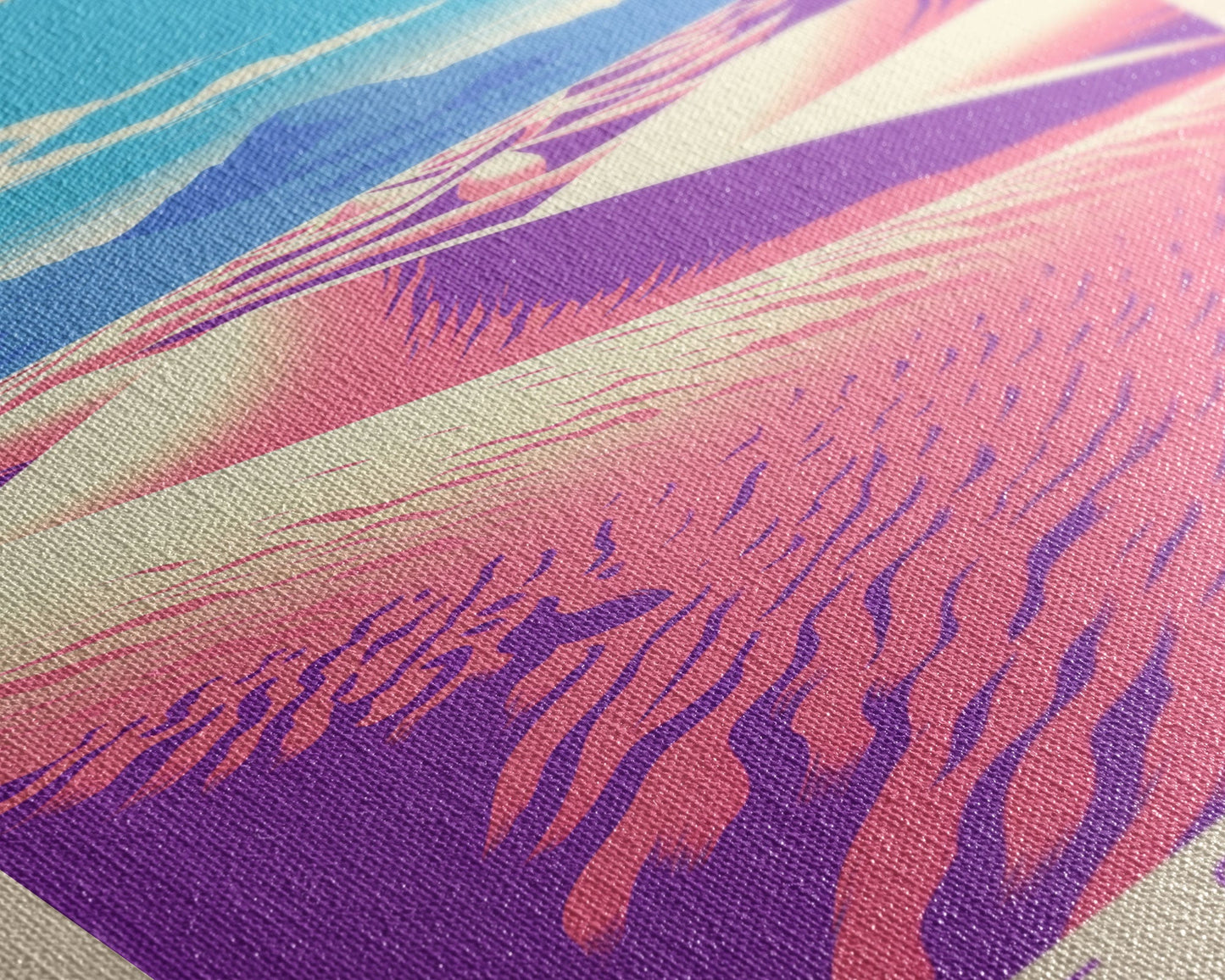 Great Sand Dunes National Park Travel Poster Art, Canvas Print Wall Art, Colorado Travel Art, Midcentury Modern Travel Decor, MCM Wall Art