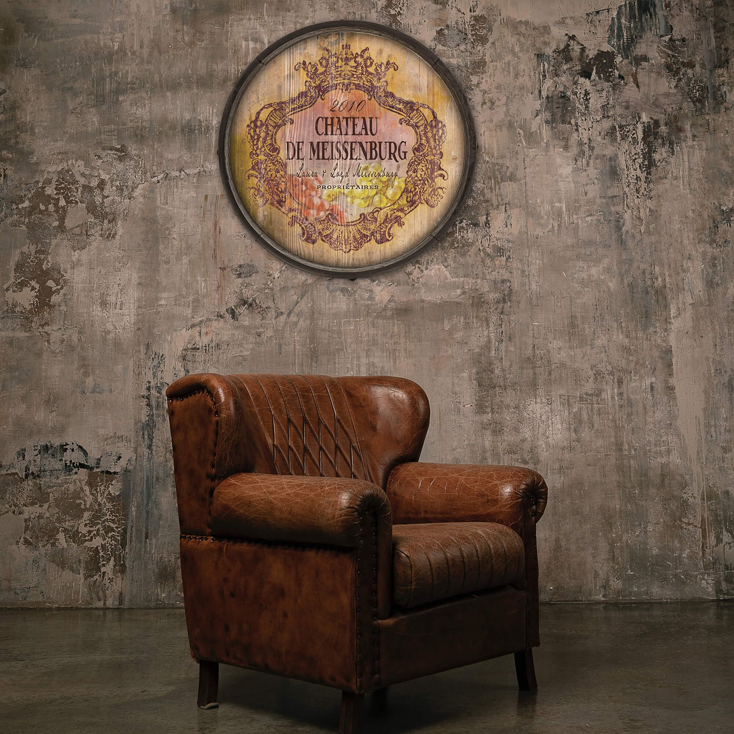 Chateau de Meissenburg - Barrel End Wall Art
