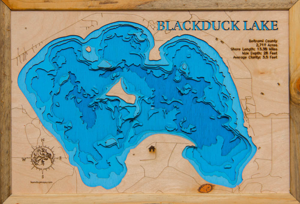 Blackduck Lake in Beltrami County, Minnesota