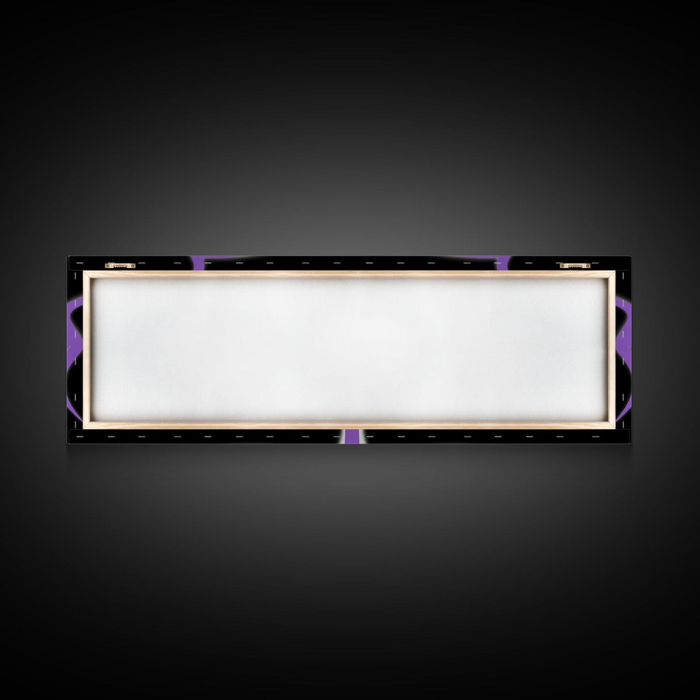 Violet Mask Wall Art Print, Ornate Wall Canvas Print, Eye Canvas Art, Framed Art Print, Wall Decor, Panoramic, Wall Art, Canvas Print