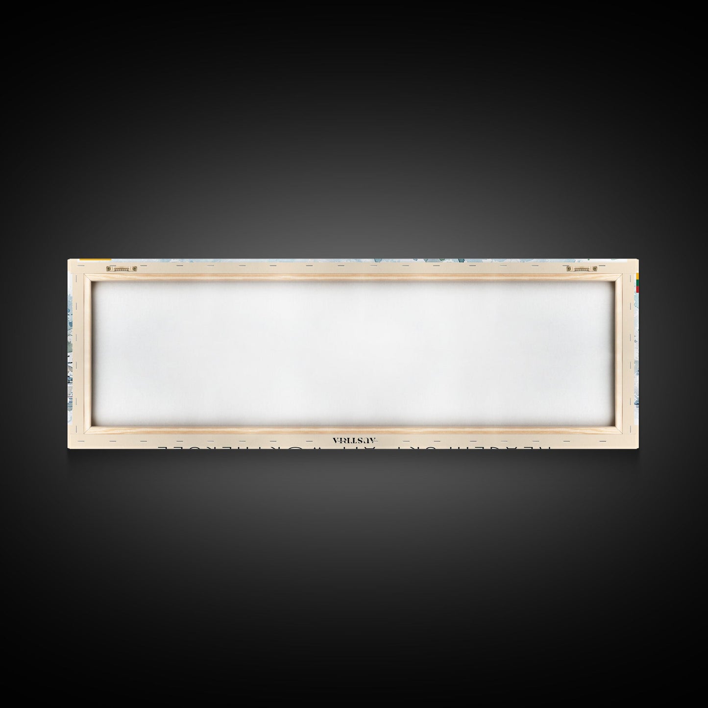 Klagenfurt Austria Panoramic Travel Poster, Framed Canvas Print or Metal Wall Art, Travel Art, Home Decor, Panoramic Painting, Midcentury Art