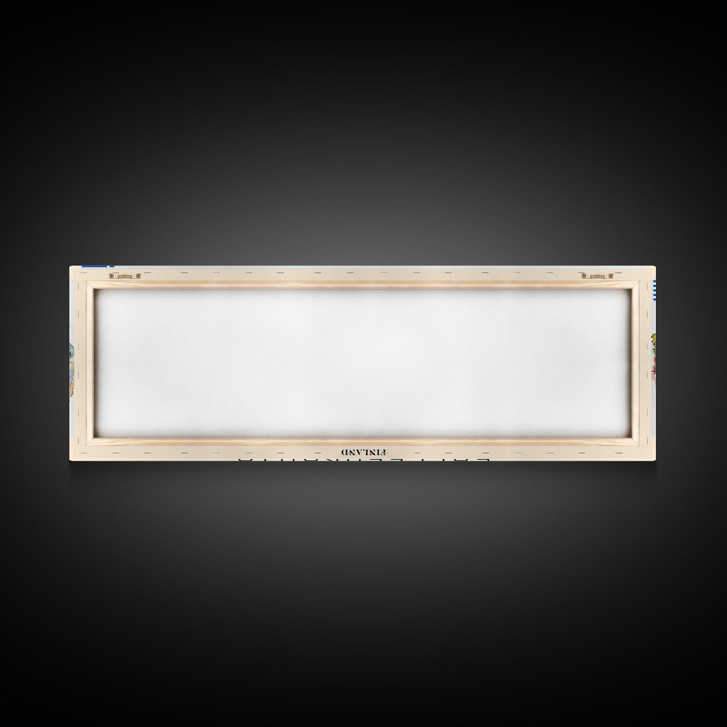 Lappeenranta Finland Panoramic Travel Poster, Framed Canvas Print or Metal Wall Art, Travel Art, Home Decor, Panoramic Painting, Midcentury Art