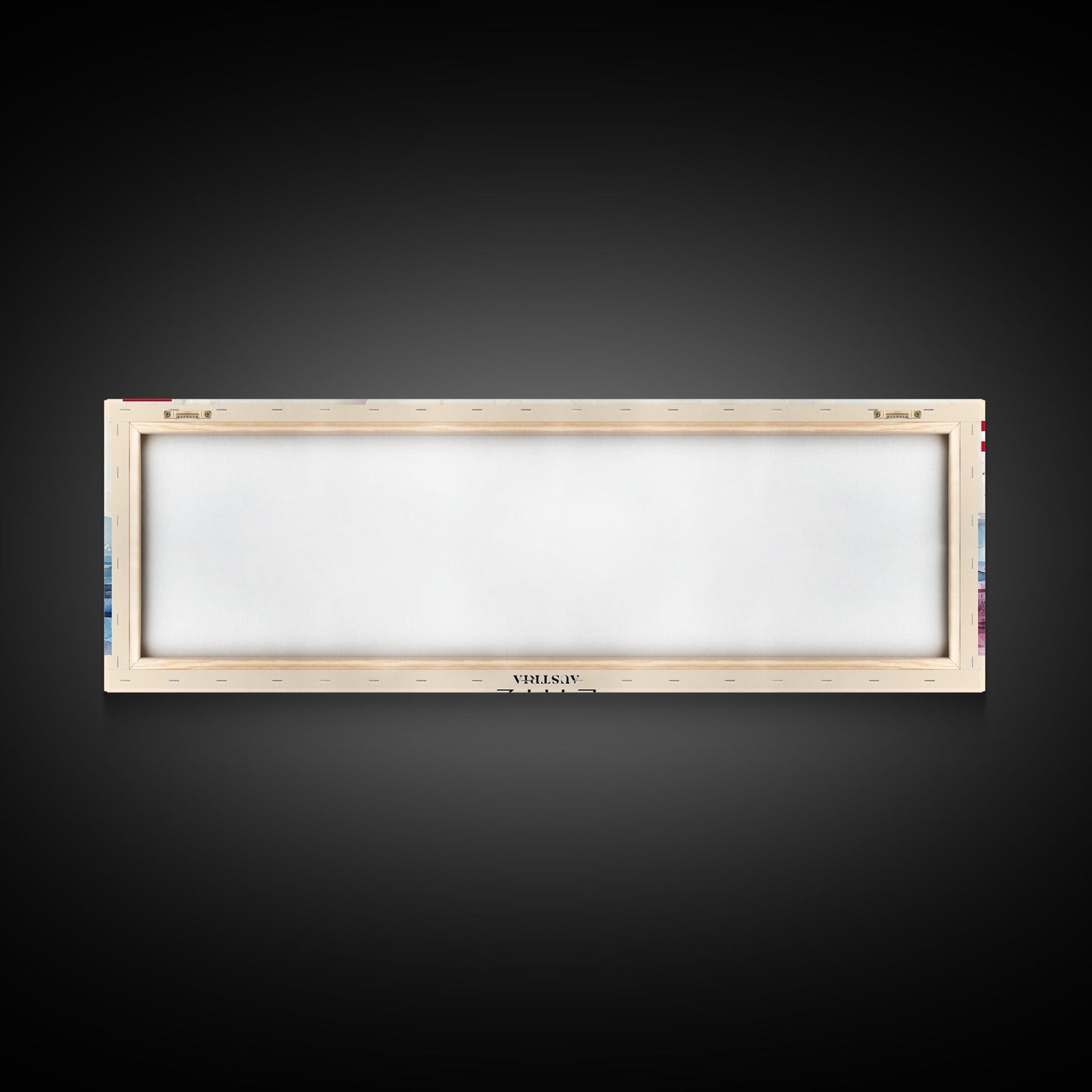 Linz Austria Panoramic Travel Poster, Framed Canvas Print or Metal Wall Art, Travel Art, Home Decor, Panoramic Painting, Midcentury Art