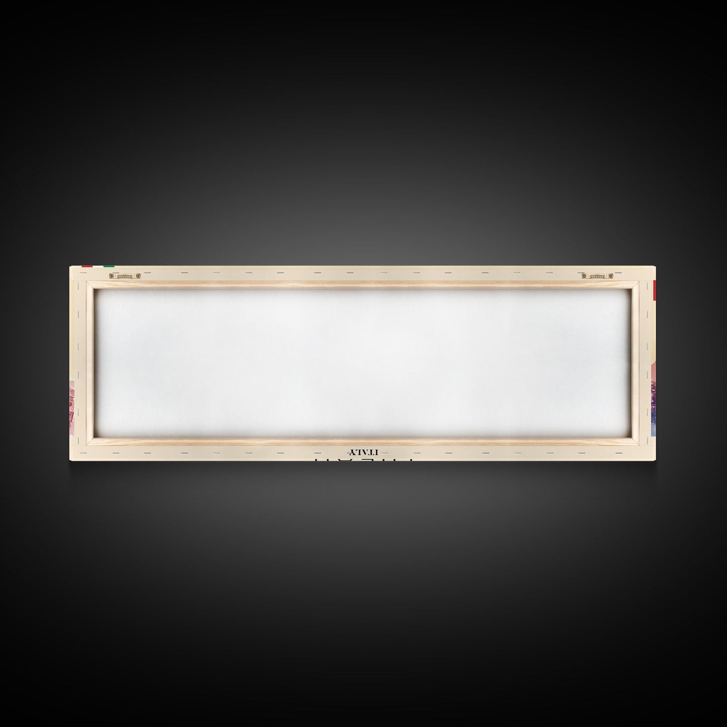 Milan Italy Panoramic Travel Poster, Framed Canvas Print or Metal Wall Art, Travel Art, Home Decor, Panoramic Painting, Midcentury Art