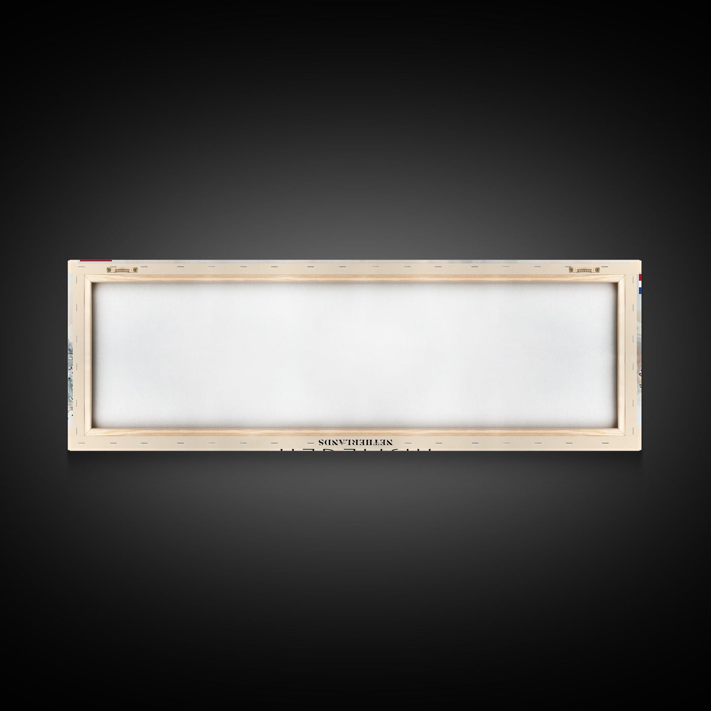 Nijmegen Netherlands Panoramic Travel Poster, Framed Canvas Print or Metal Wall Art, Travel Art, Home Decor, Panoramic Painting, Midcentury Art