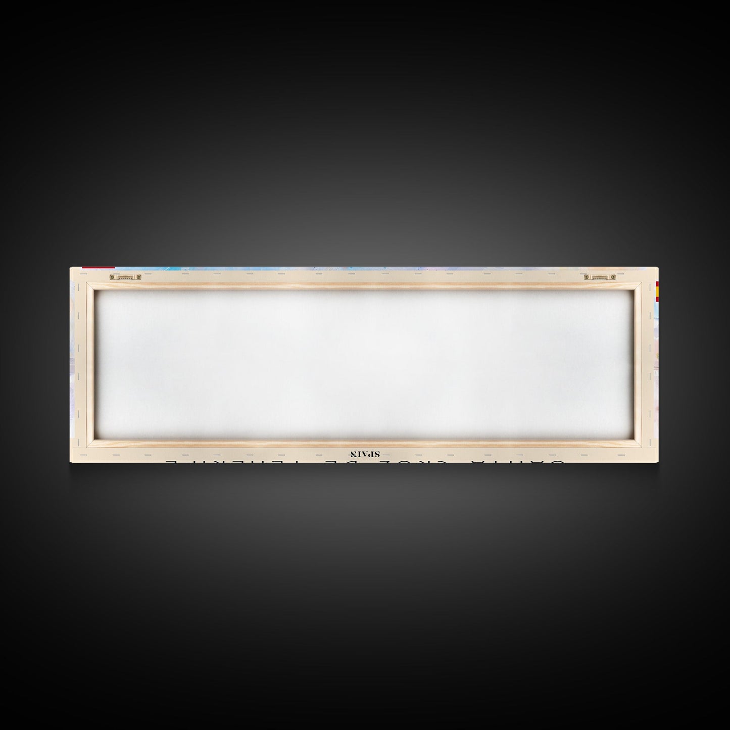 Santa Cruz Tenerife Spain Wall Art, Panoramic Travel Poster, Panoramic Framed Canvas Print, City Wall Art, Wall Hanging Home Decor, Travel Art