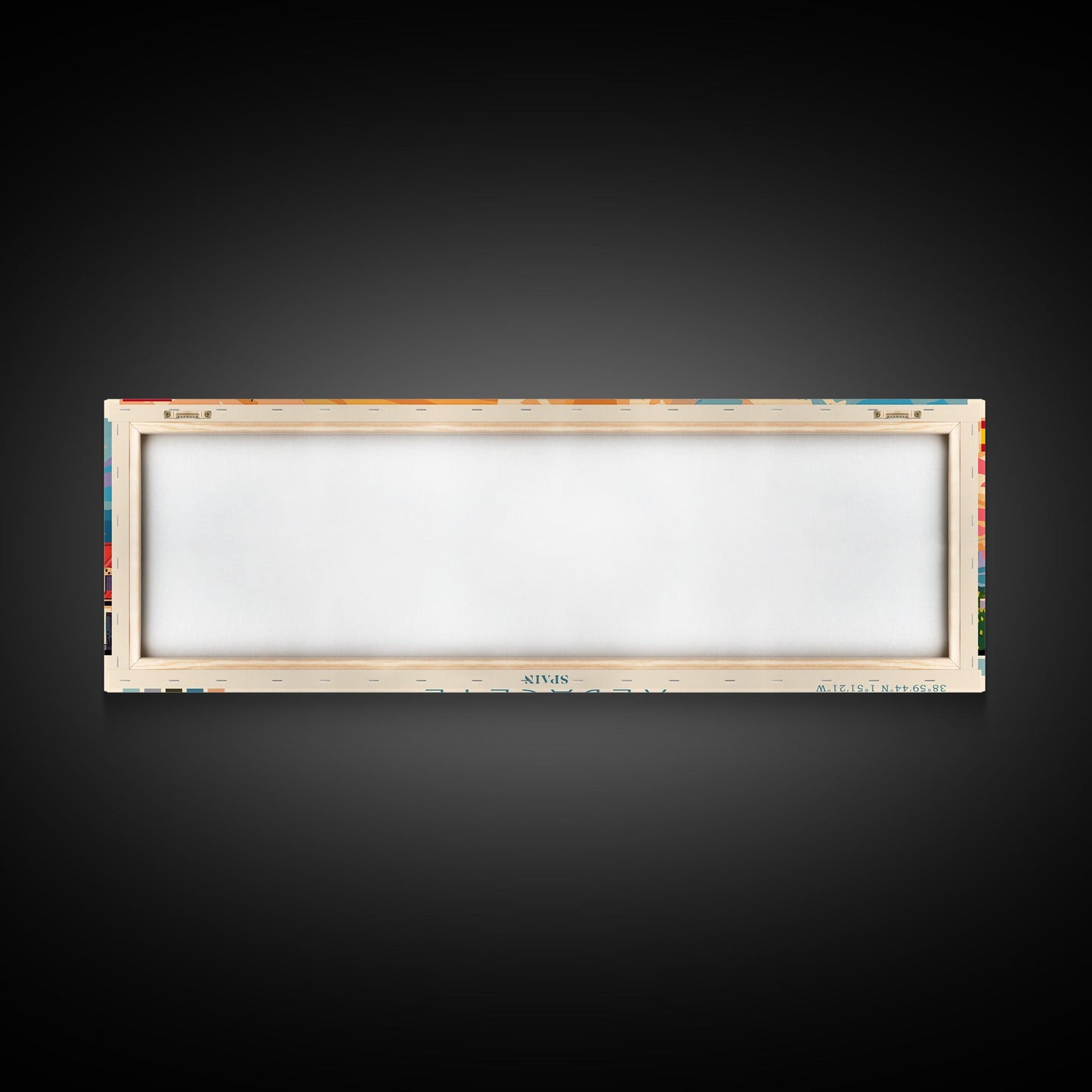 Albacete Spain Travel Print Wall Art, Panoramic City Art, Travel Art, Wall Decor, Vacation Gift, Framed Canvas Print Or Metal Art