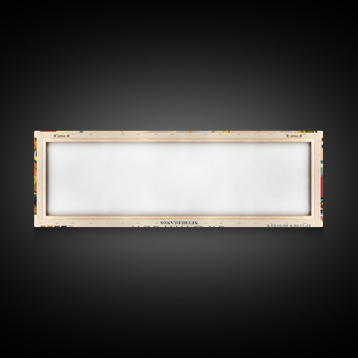Groningen Netherlands Travel Art, City Art, Framed Canvas Print or Metal Wall Art, Europe Travel Poster, Panoramic Wall Art, Extra Wide Wall Art