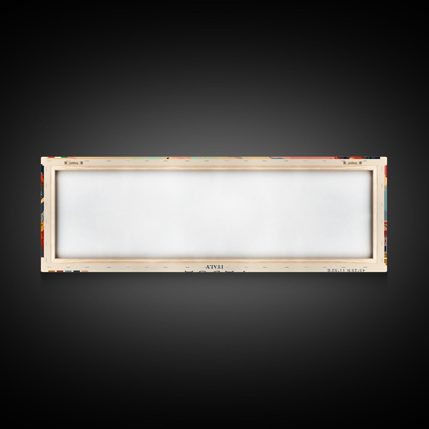 Padua Italy Wall Art, Panoramic Travel Poster, Panoramic Framed Canvas Print, City Wall Art, Wall Hanging Home Decor, Travel Art