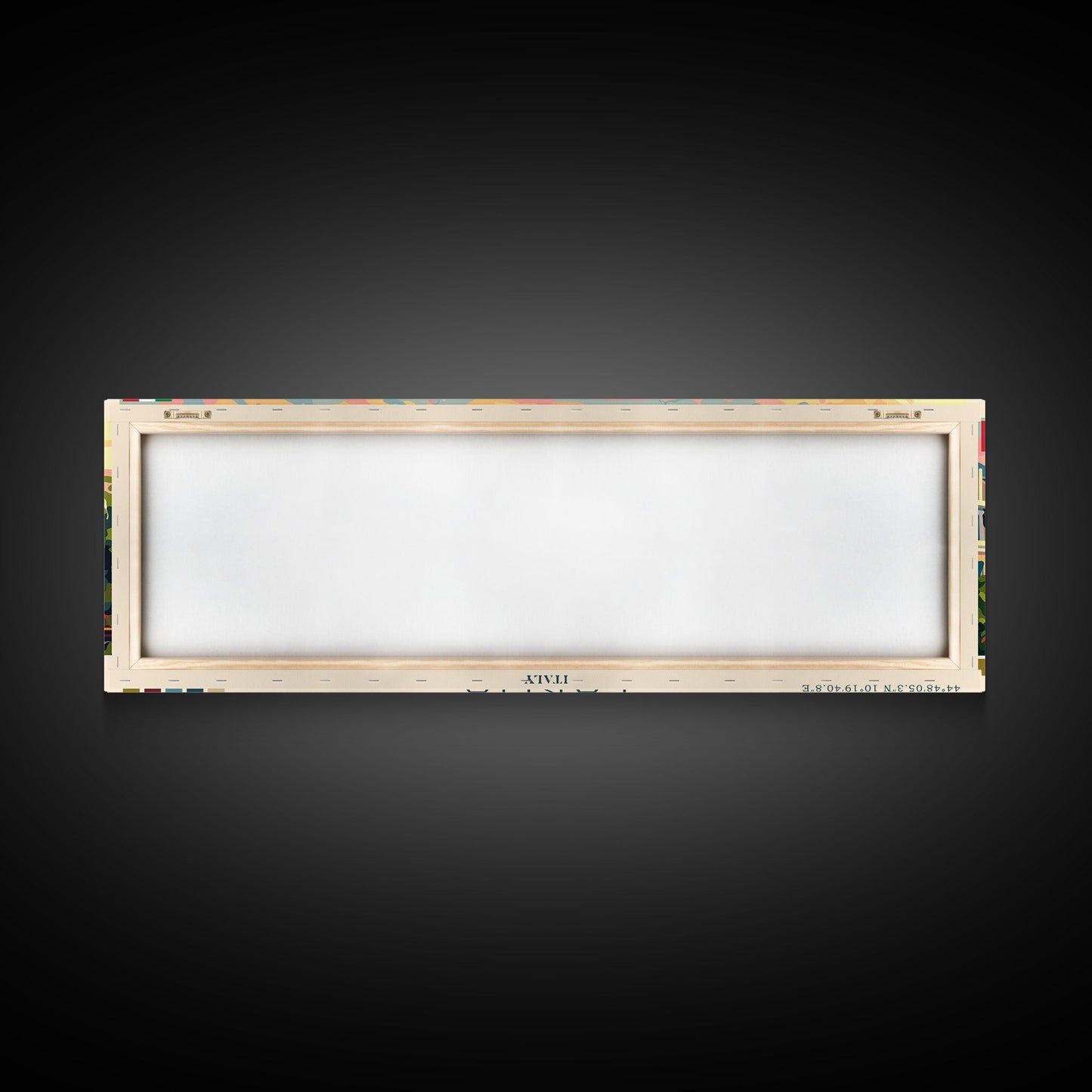 Parma Italy Wall Art, Panoramic Travel Poster, Panoramic Framed Canvas Print, City Wall Art, Wall Hanging Home Decor, Travel Art