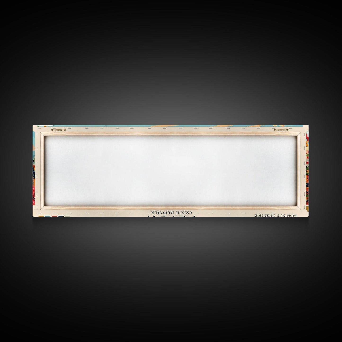 Plzen Czech Republic Wall Art, Panoramic Travel Poster, Panoramic Framed Canvas Print, City Wall Art, Wall Hanging Home Decor, Travel Art