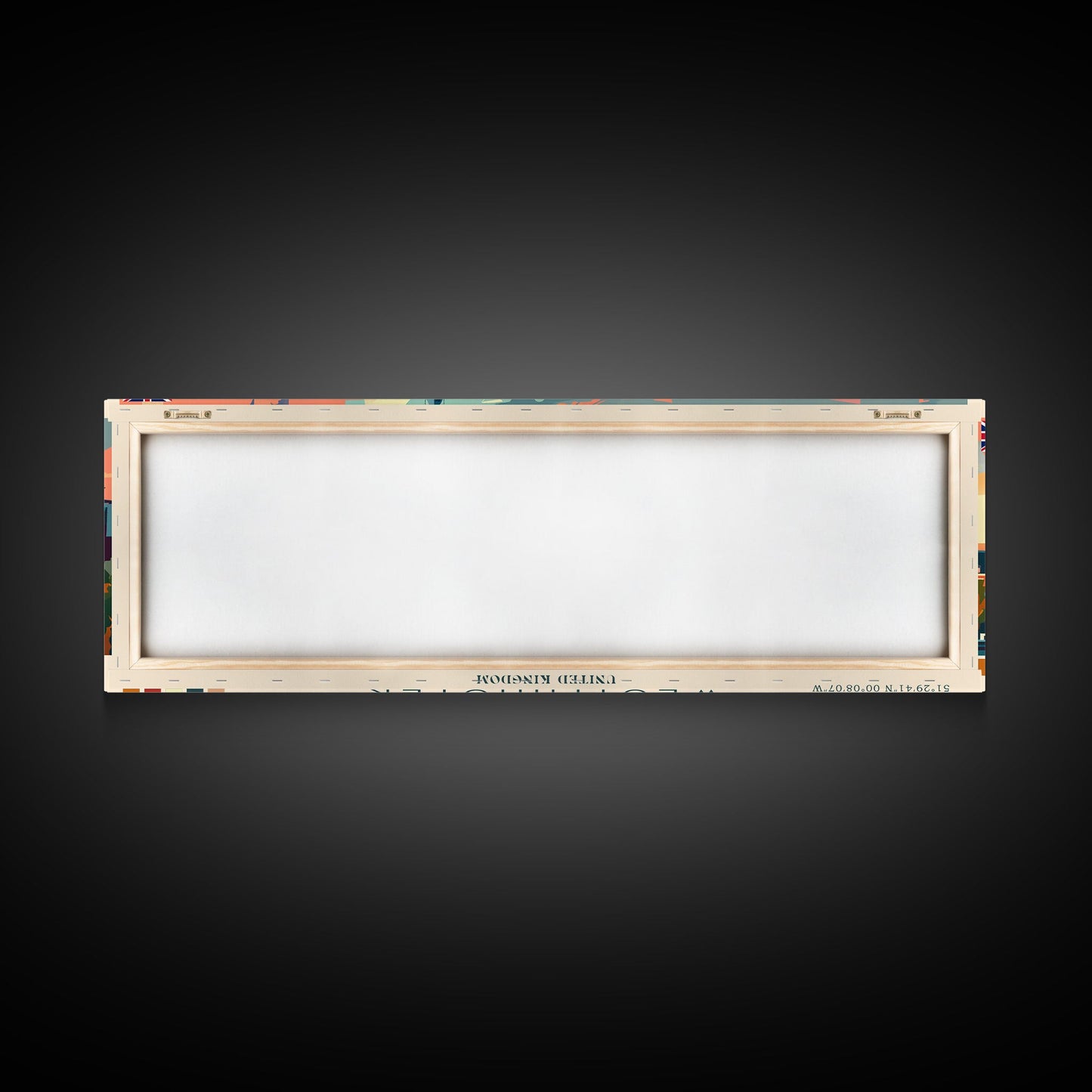 Westminster United Kingdom Wall Art, Panoramic Travel Poster, Panoramic Framed Canvas Print, City Wall Art, Wall Hanging Home Decor, Travel Art