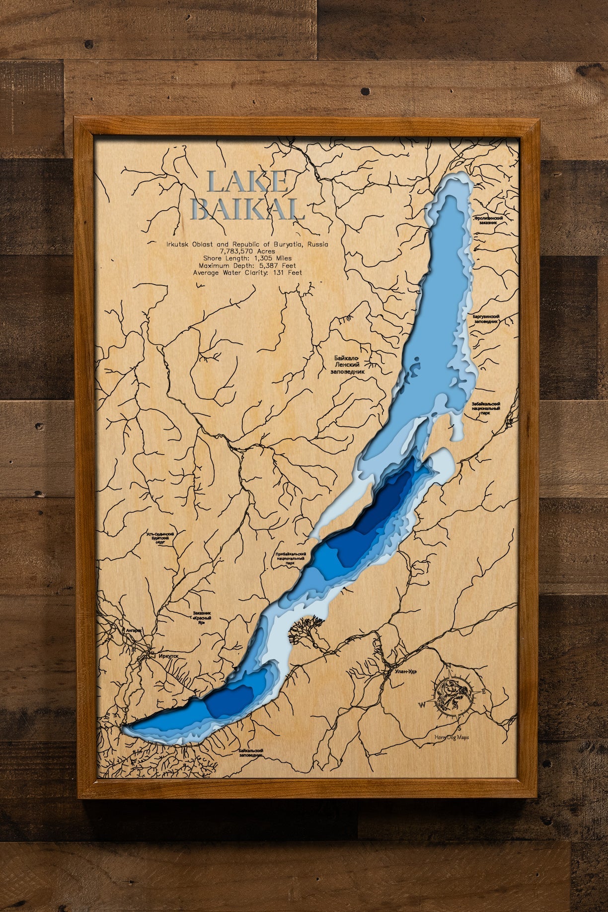 Lake Baikal in Irkutsk Oblast and Republic of Buryatia, Russia