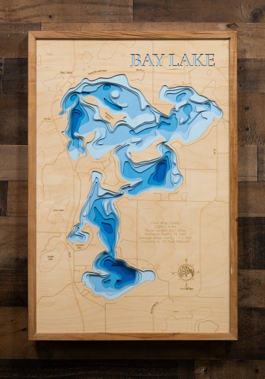 Bay Lake in Crow Wing County, Minnesota
