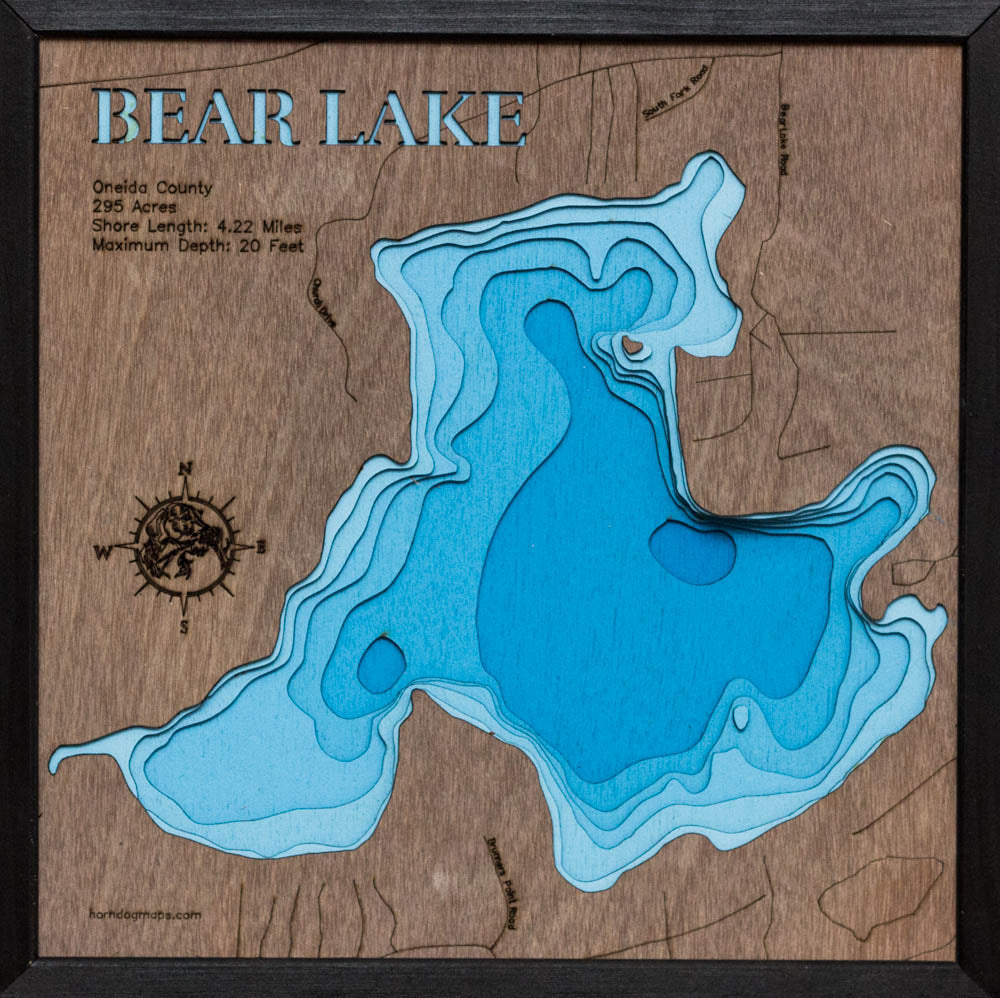 Bear Lake in Oneida County, Wisconsin