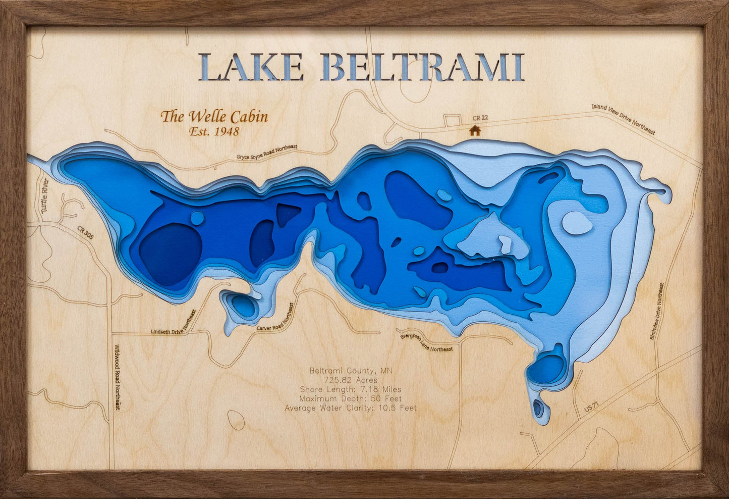 Beltrami Lake in Beltrami County, Minnesota