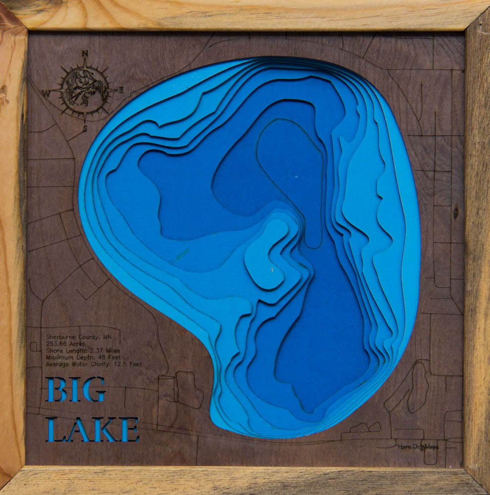 Big Lake in Sherburne County, Minnesota