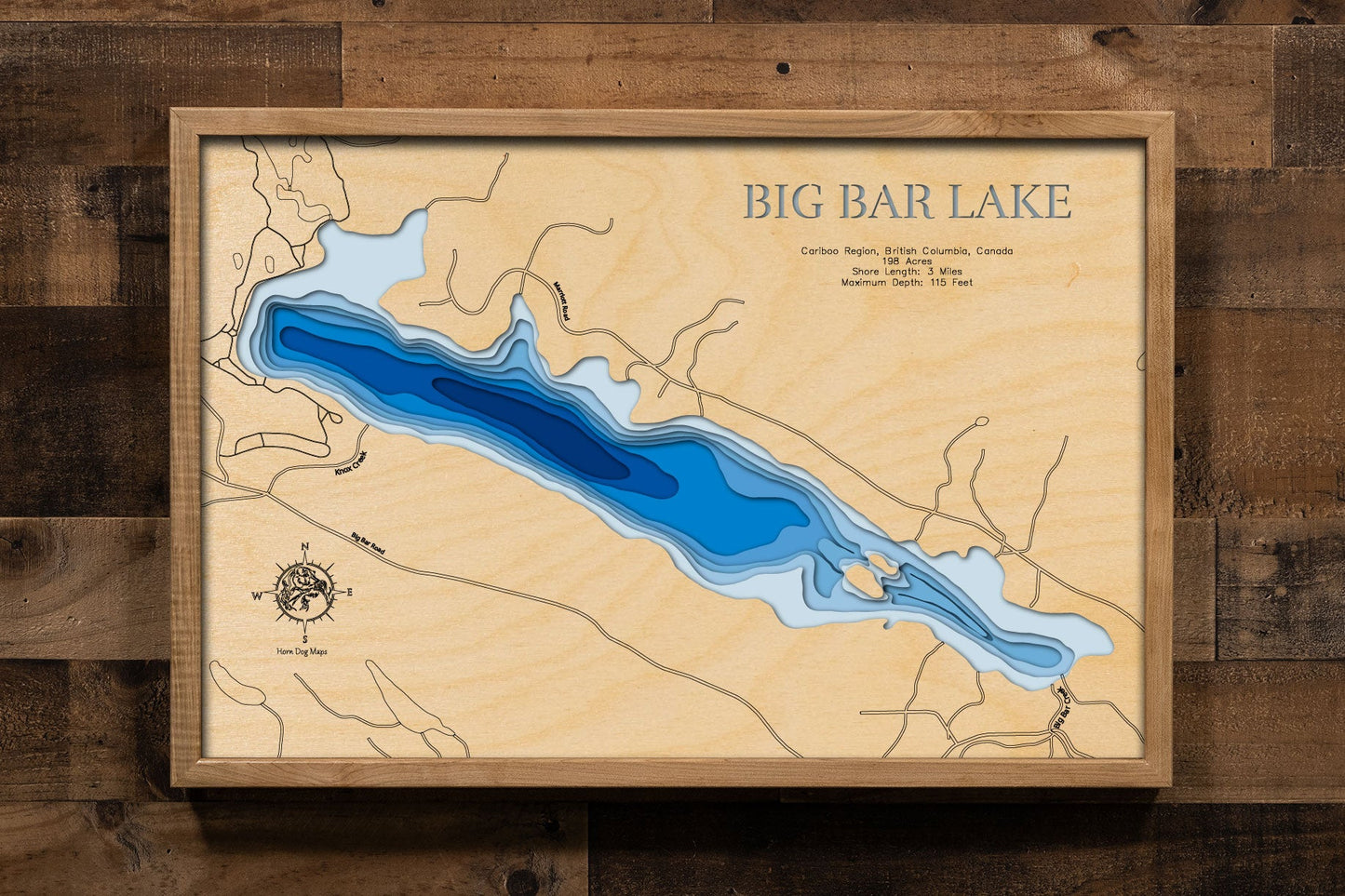 Big Bar Lake in British Columbia, Canada