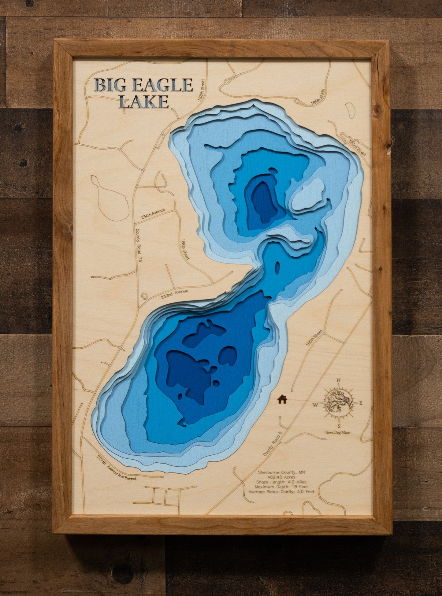 Eagle Lake in Sherburne County, Minnesota