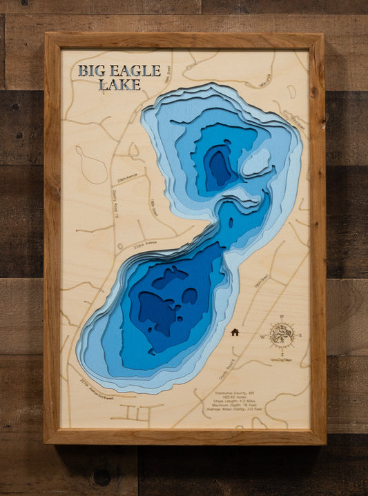 Eagle Lake in Sherburne County, Minnesota