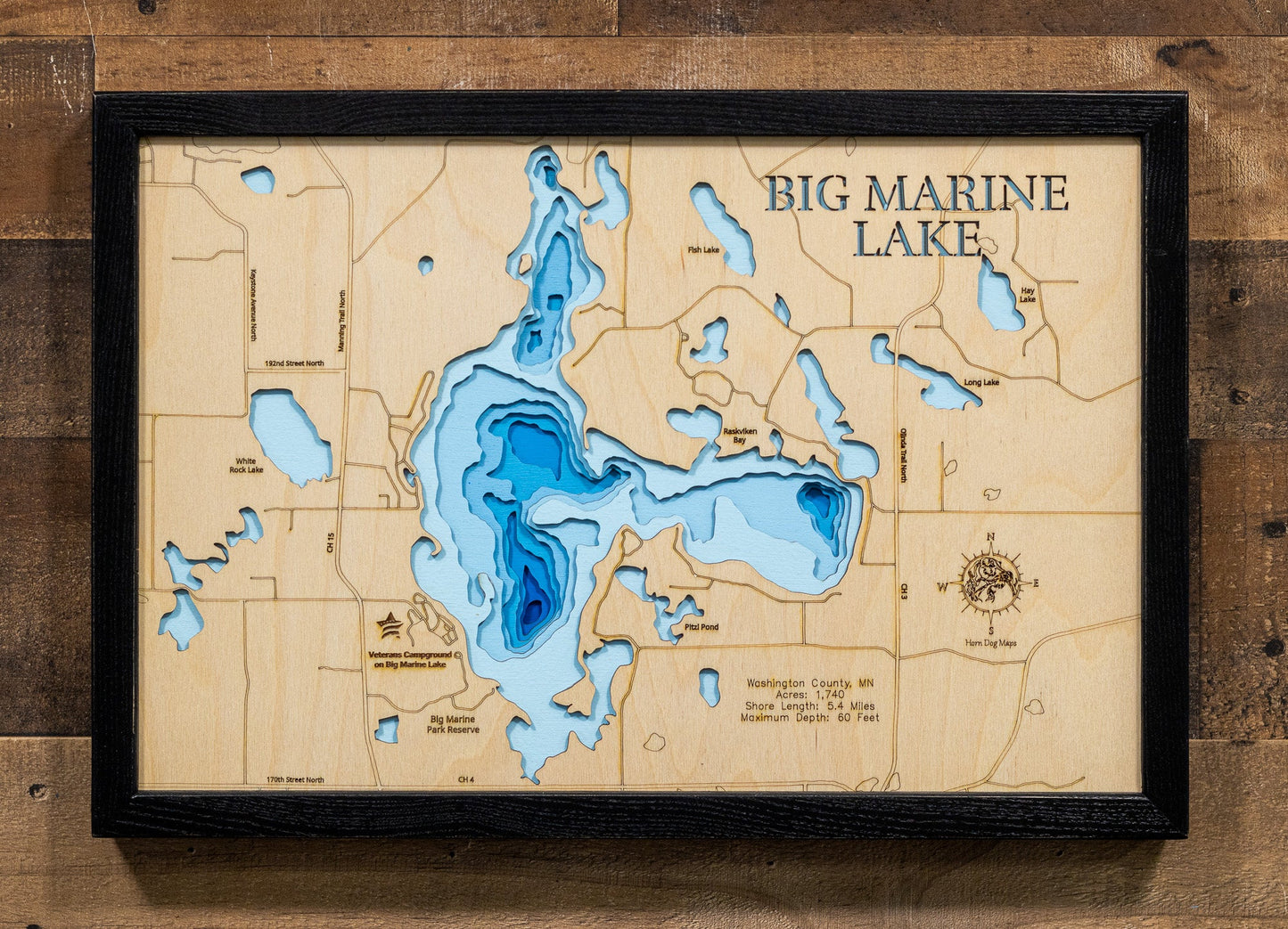 Big Marine Lake in Washington County, Minnesota