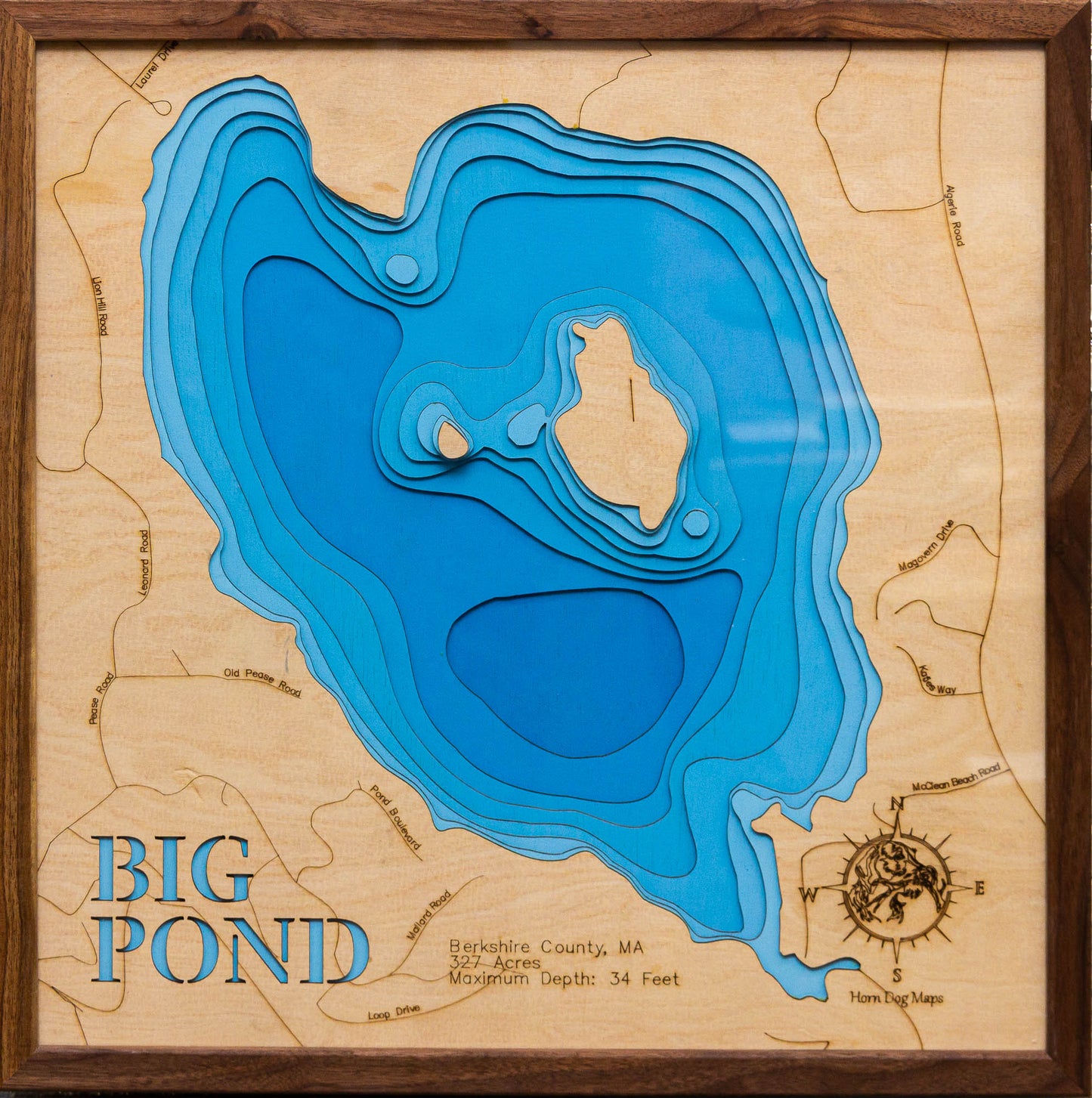 Big Pond in Berkshire County, Massachusetts