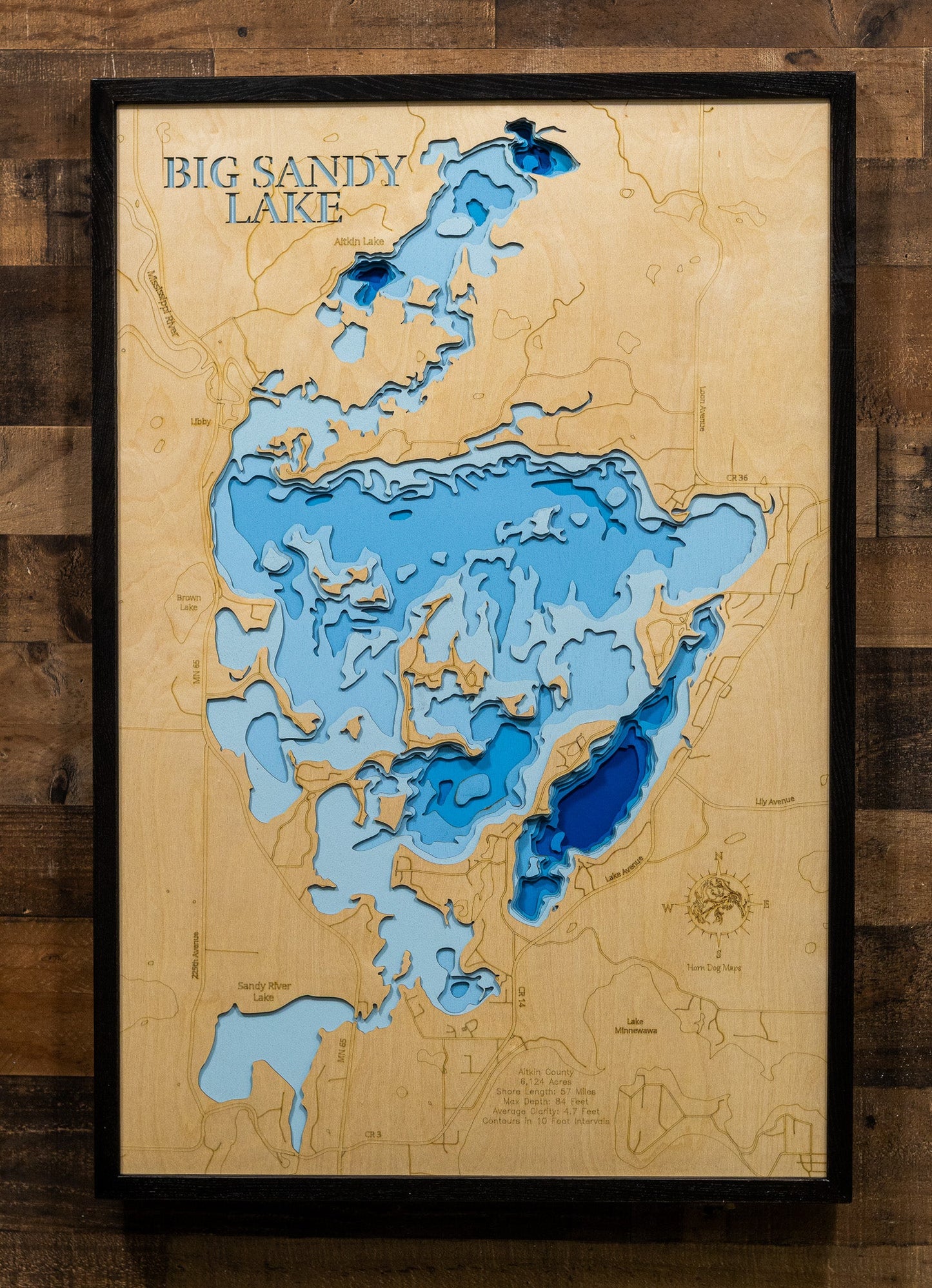 Big Sandy Lake in Aitkin County, Minnesota