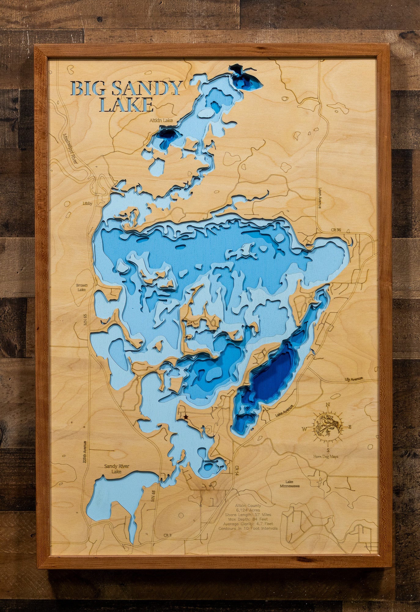 Big Sandy Lake in Aitkin County, Minnesota