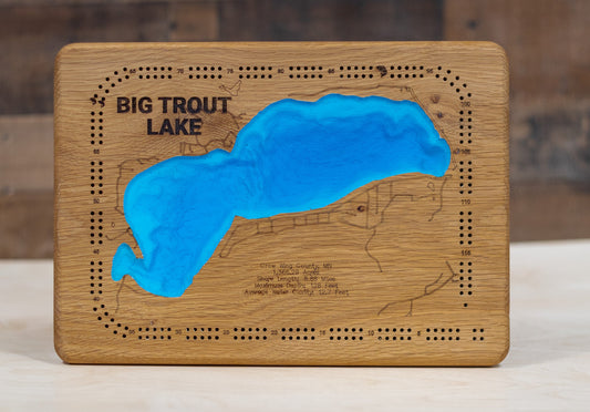 Big Trout Lake in Crow Wing County, Minnesota