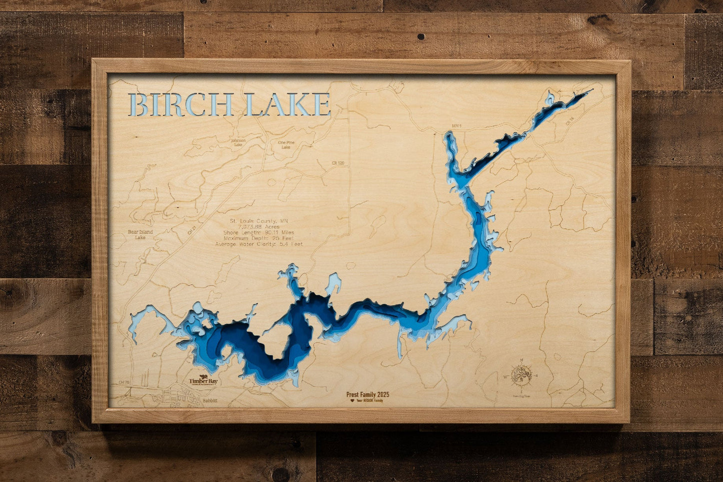 Birch Lake in St. Louis County, Minnesota