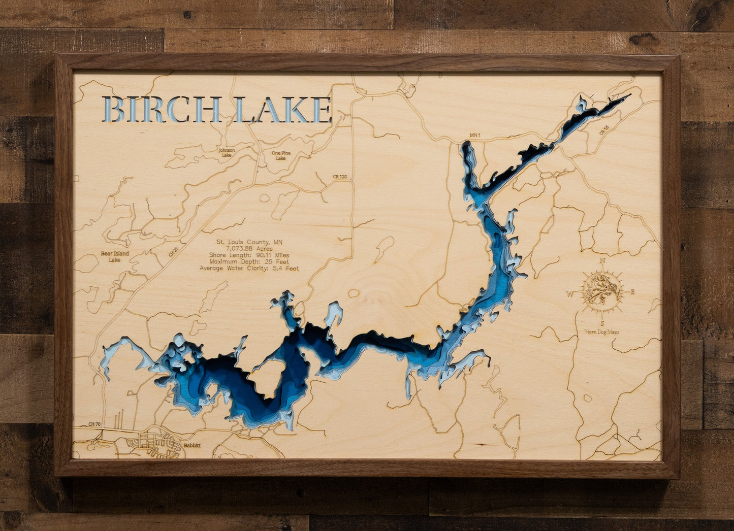 Birch Lake in St. Louis County, Minnesota