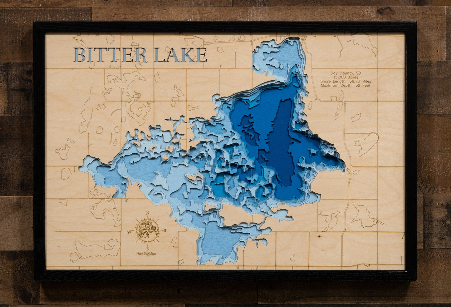 Bitter Lake in Day County, South Dakota