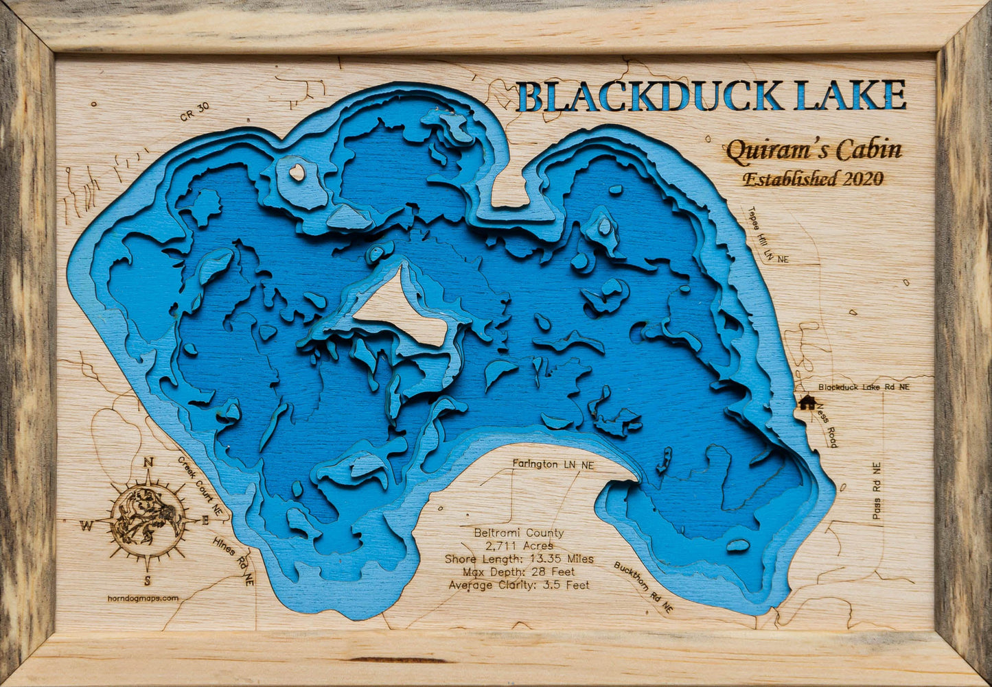 Blackduck Lake in Beltrami County, Minnesota