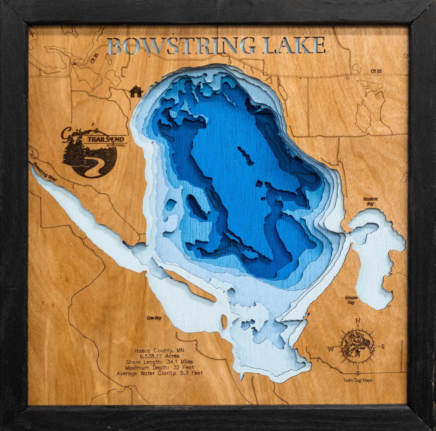 Bowstring Lake in Itasca County, Minnesota