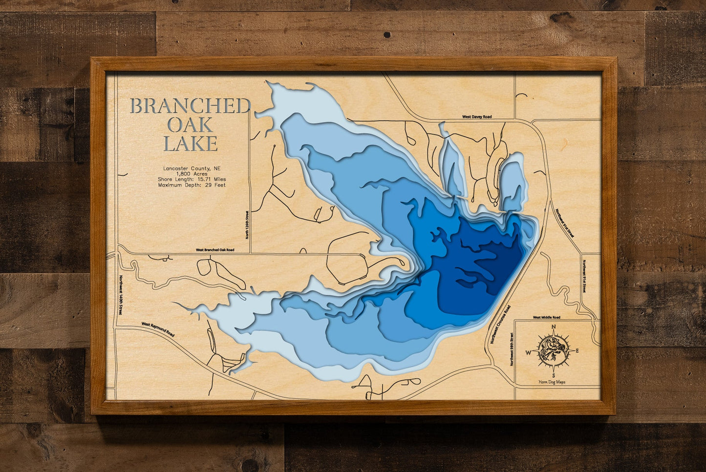 Branched Oak Lake in Lancaster County, Nebraska
