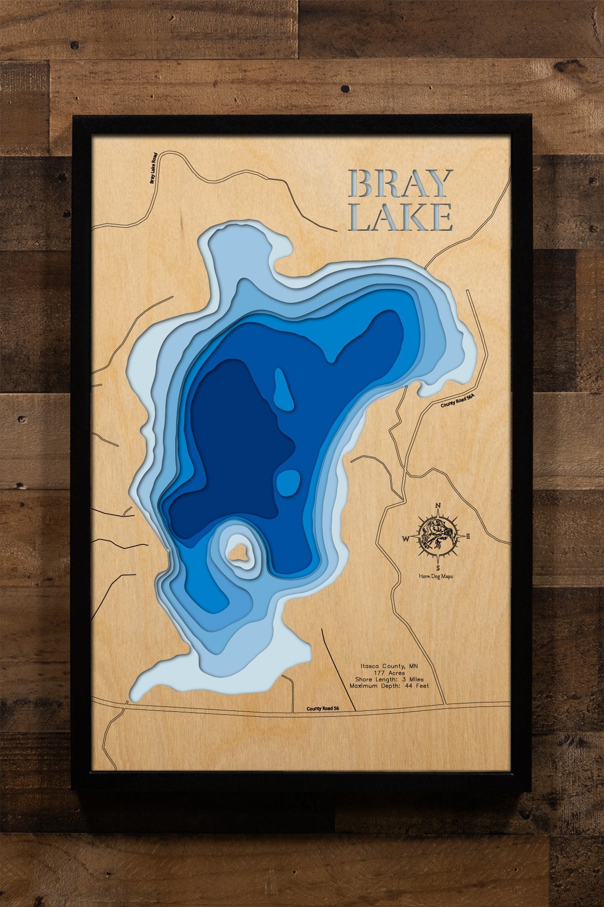 Bray Lake in Itasca County, Minnesota